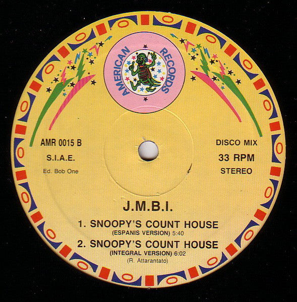 J.M.B.I. : Snoopy's Count House (12")