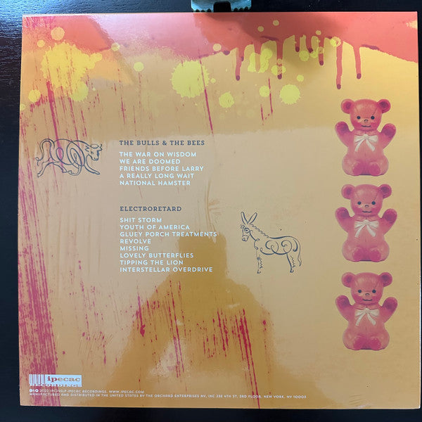 Melvins : The Bulls & The Bees + Electroretard (2xLP, Album, Comp, RE, Yel)