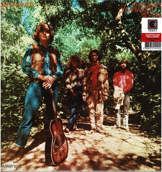 Creedence Clearwater Revival : Green River (LP, Album, Ltd, RE, Cle)