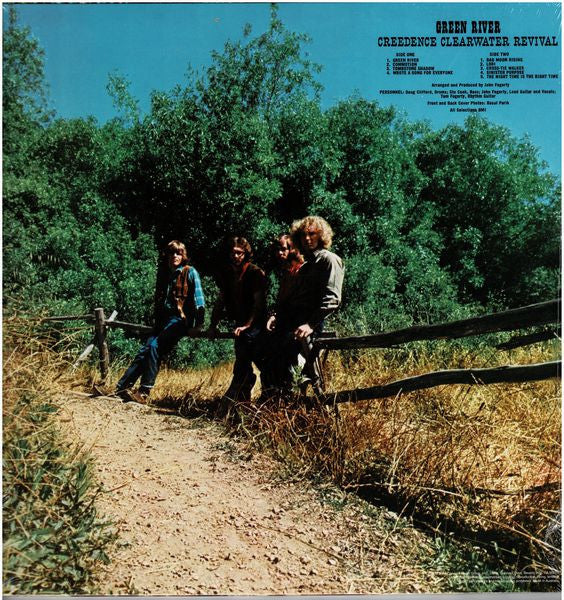 Creedence Clearwater Revival : Green River (LP, Album, Ltd, RE, Cle)