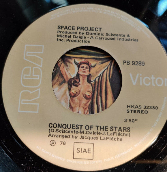 Space Project : Conquest Of The Stars  (7")