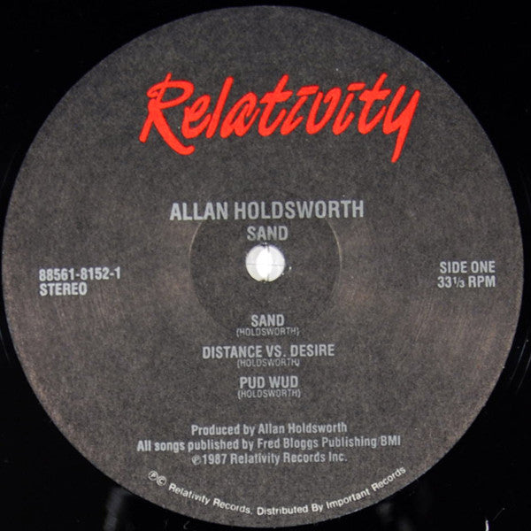 Allan Holdsworth : Sand (LP, Album)
