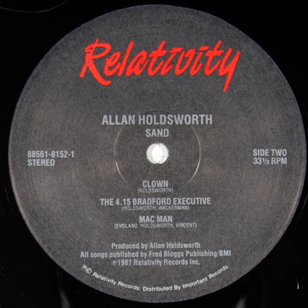 Allan Holdsworth : Sand (LP, Album)