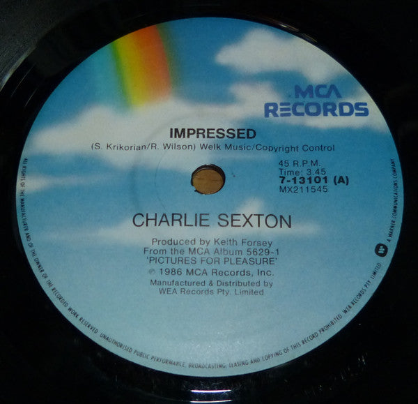 Charlie Sexton : Impressed (7")