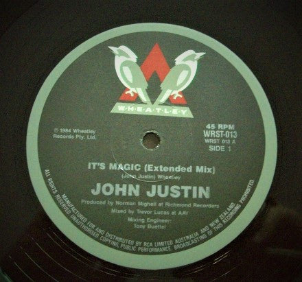 John Justin : It's Magic (12")