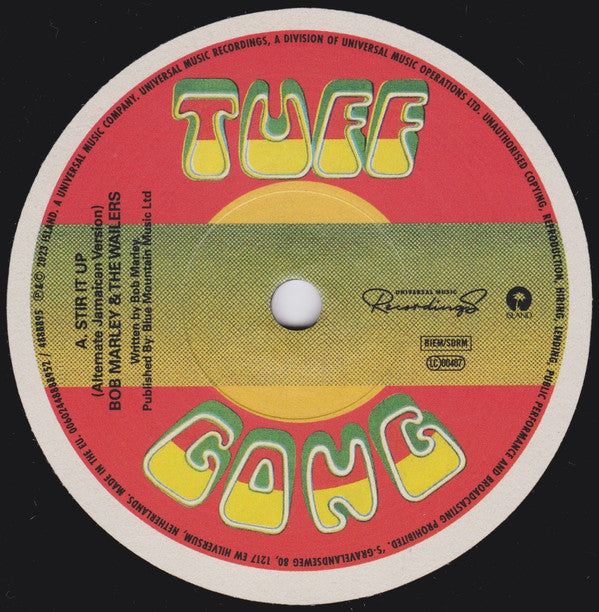 Bob Marley & The Wailers : Stir It Up (7", RSD, Single)
