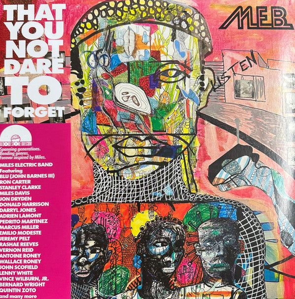 M.E.B. (Miles Electric Band) : That You Not Dare To Forget (12&quot;, EP, RSD, Pin)