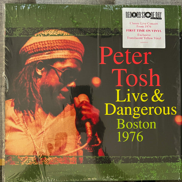 Peter Tosh : Live &amp; Dangerous: Boston 1976 (2xLP, Album, RSD, RE, tra)