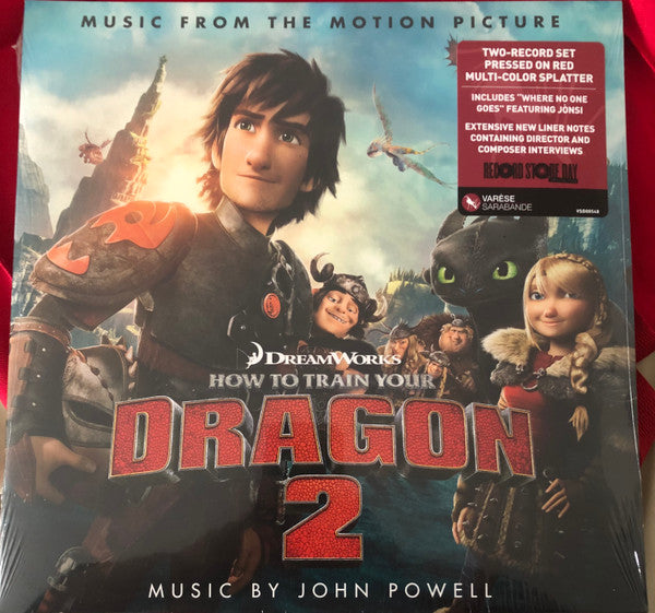 John Powell : How To Train Your Dragon 2 (Music From The Motion Picture) (2xLP, Album, RSD, Red)