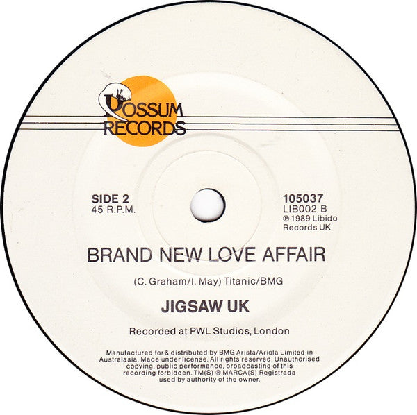 Jigsaw (3) : Skyhigh (7", Single)