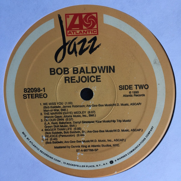 Bob Baldwin : Rejoice (LP)