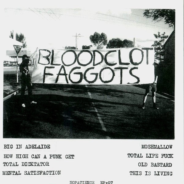 Bloodclot Faggots : Bloodclot Faggots (7")