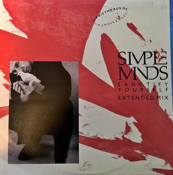 Simple Minds : Sanctify Yourself (12&quot;, Single)