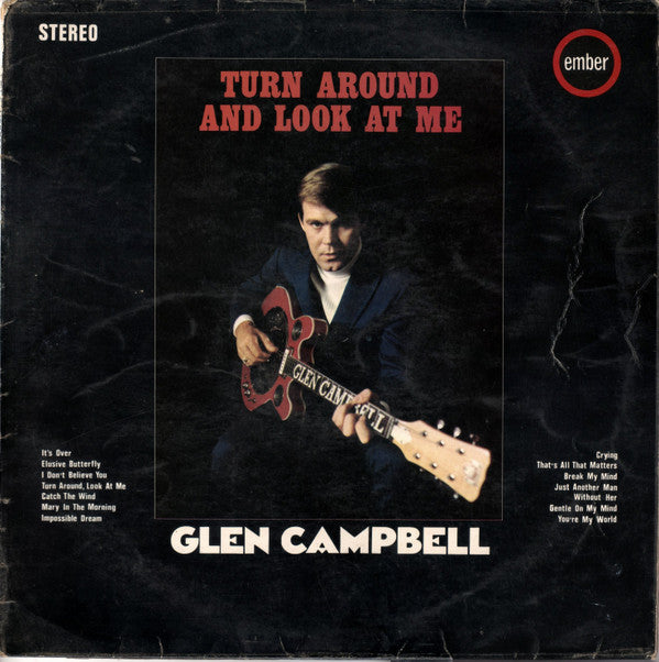 Glen Campbell : Turn Around And Look At Me (LP, Album, RP)