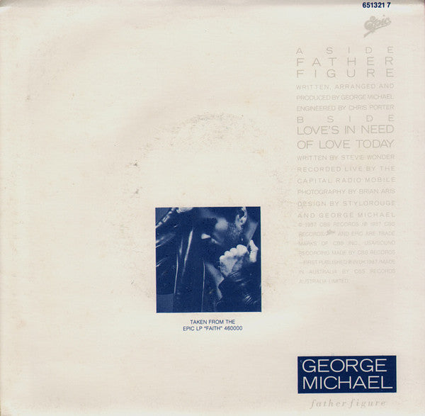 George Michael : Father Figure (7", Single)