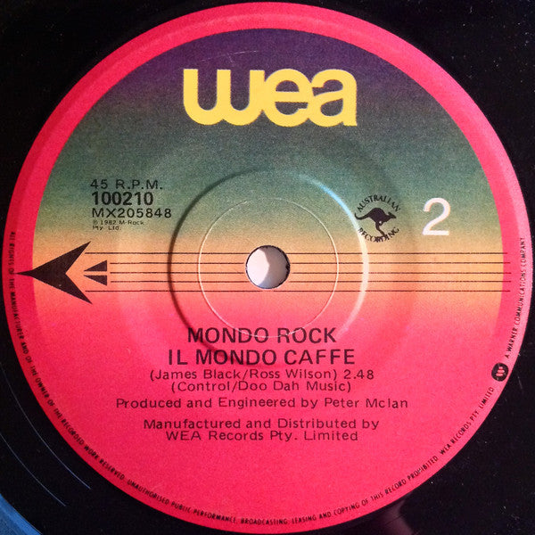 Mondo Rock : No Time (7", Single)