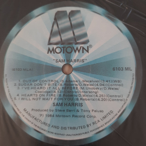 Sam Harris (2) : Sam Harris (LP, Album)