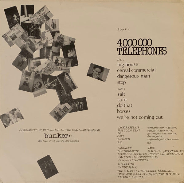 Four Million Telephones : 4,000,000 Telephones (LP, Album)