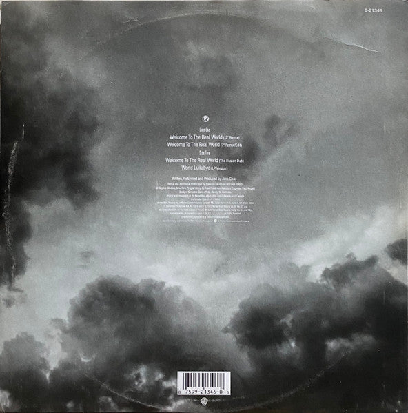 Jane Child : Welcome To The Real World (12", Maxi)