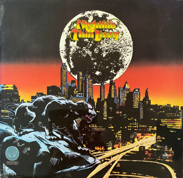 Thin Lizzy : Nightlife (LP, Album, Mat)