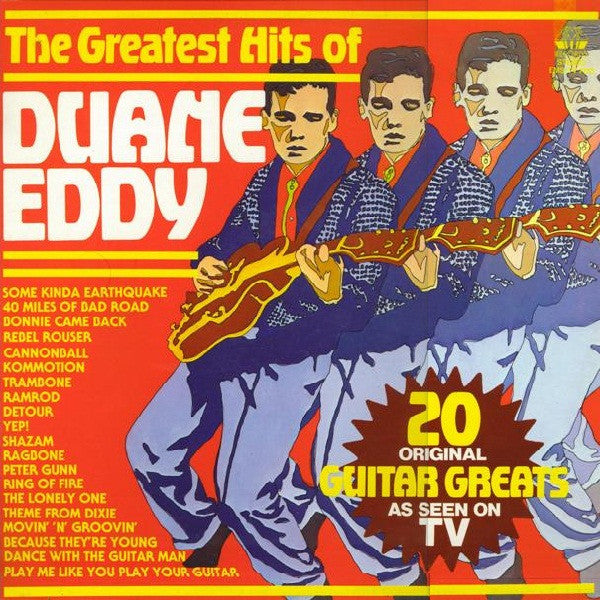 Duane Eddy : The Greatest Hits Of Duane Eddy (LP, Comp)