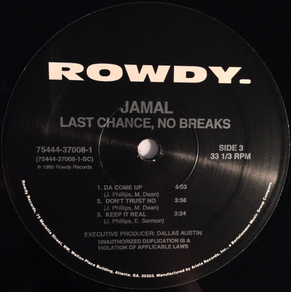 Jamal (2) : Last Chance, No Breaks (2xLP, Album)