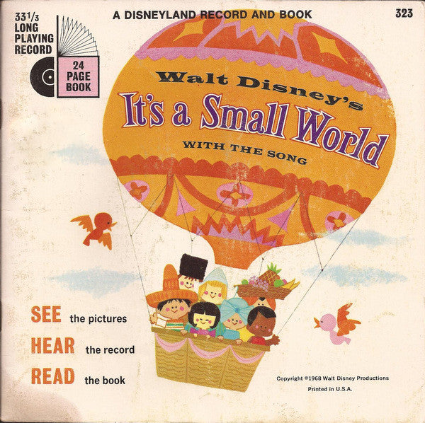 Unknown Artist : Walt Disney's It's A Small World (7")