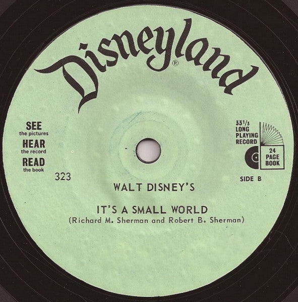 Unknown Artist : Walt Disney's It's A Small World (7")