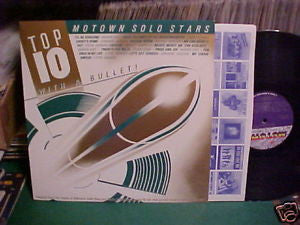 Various : Motown Solo Stars - Top 10 With A Bullet (LP, Comp)