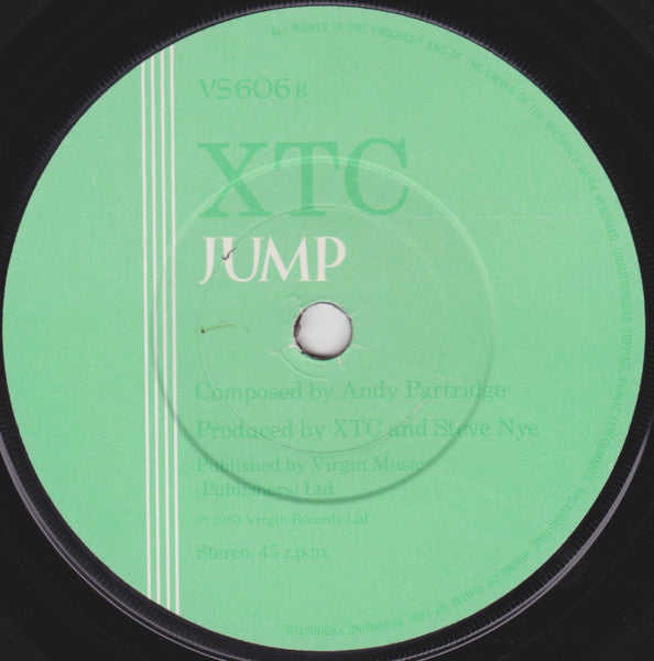 XTC : Wonderland (7", Single, CBS)