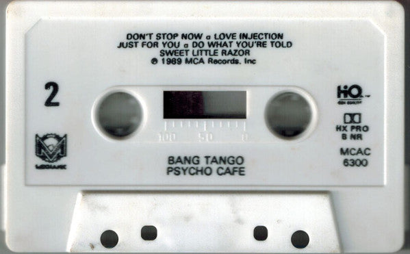 Bang Tango : Psycho Cafe (Cass, Album)