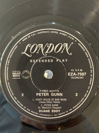 Duane Eddy : Peter Gunn (7", EP)