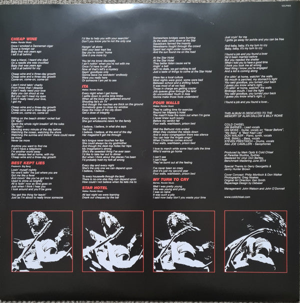 Cold Chisel : East (LP, Album)