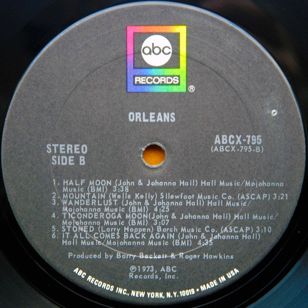 Orleans : Orleans (LP, Album, San)
