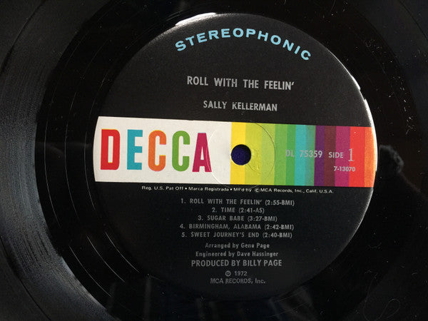 Sally Kellerman : Roll With The Feelin' (LP, Album)