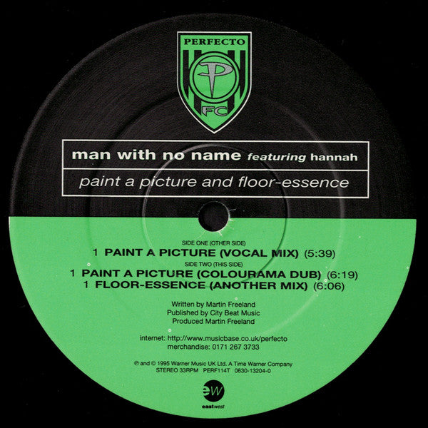 Man With No Name Featuring Hannah Bradley : Paint A Picture And Floor-Essence (12")