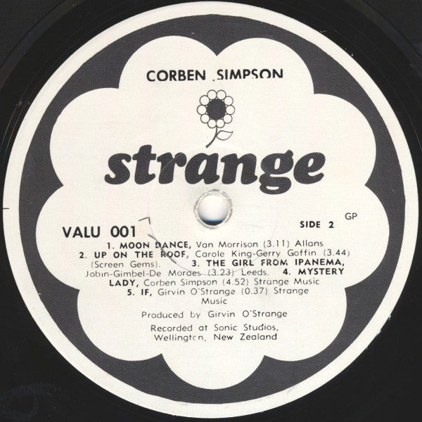Corben Simpson : Corben Simpson (LP, Album)