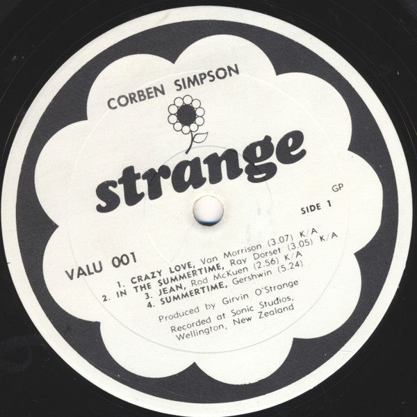 Corben Simpson : Corben Simpson (LP, Album)
