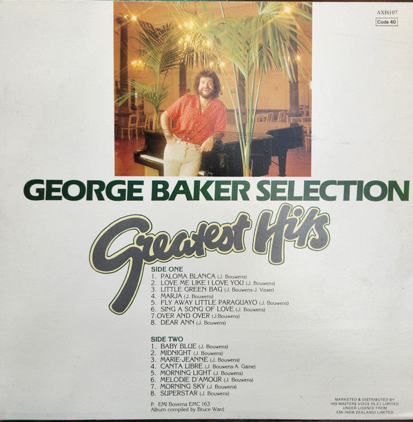 George Baker Selection : Greatest Hits (LP, Comp)