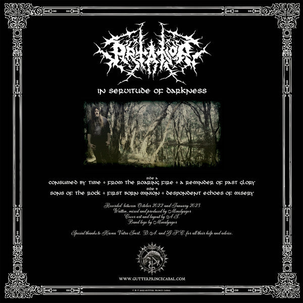 Artanor : In Servitude Of Darkness (LP, Album, bla)