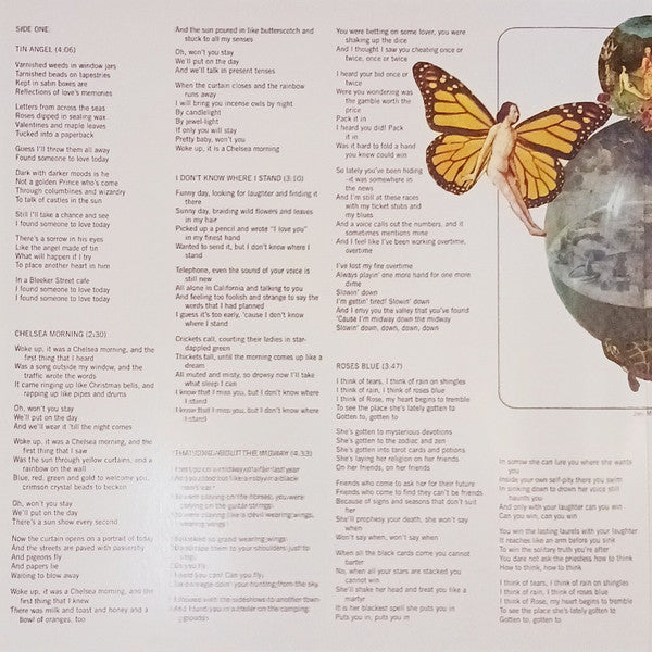 Joni Mitchell : Clouds (LP, Album, RE, RM, 180)