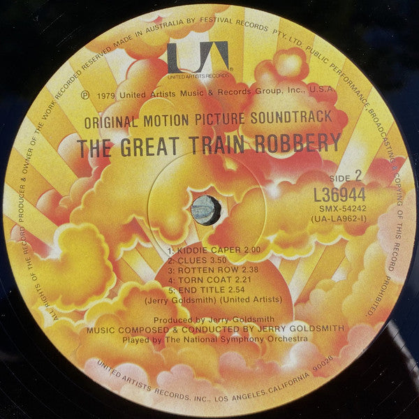 Jerry Goldsmith : The Great Train Robbery (Original Motion Picture Soundtrack) (LP, Album)