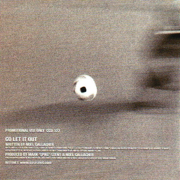 Oasis (2) : Go Let It Out (Minimax, Single, Promo)