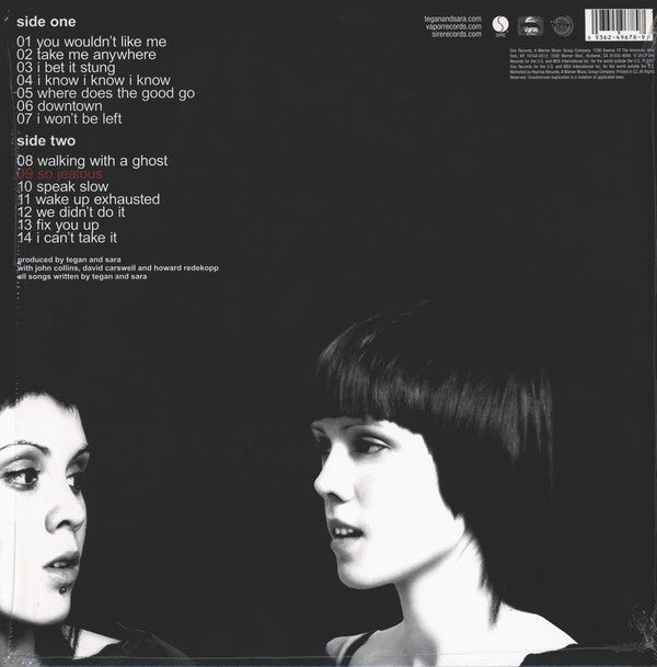 Tegan and Sara : So Jealous (LP, Album, RE)