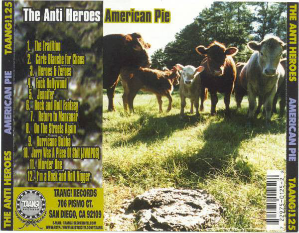 Anti-Heros : American Pie (CD, Album)