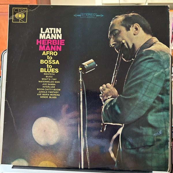 Herbie Mann : Latin Mann (Afro To Bossa To Blues) (LP, Album)