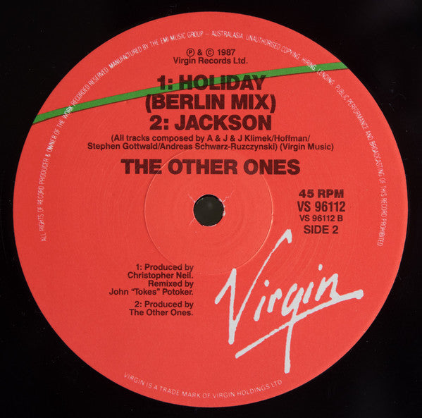 The Other Ones : Holiday (12", Single)