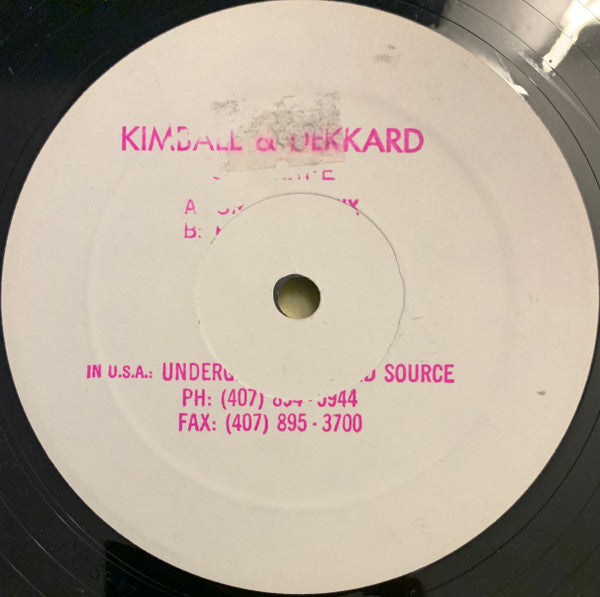 Kimball & Dekkard : Starlife (12", Promo, W/Lbl, Sta)