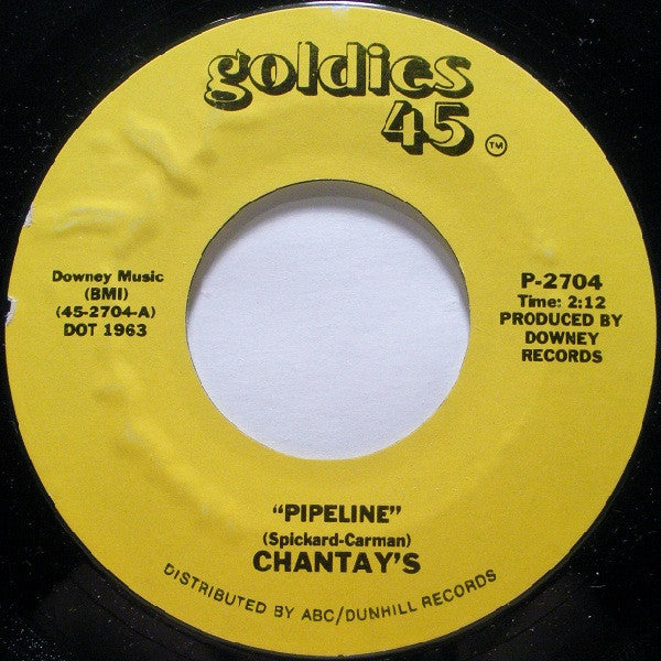 The Chantays : Pipeline / Move It (7&quot;, Single, RE)