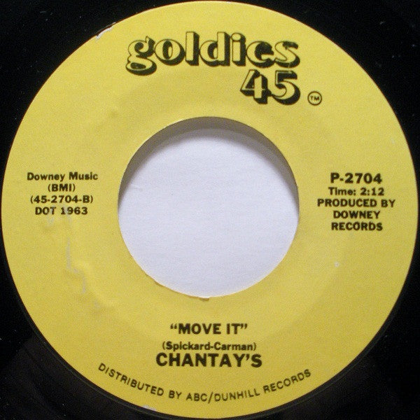 The Chantays : Pipeline / Move It (7", Single, RE)